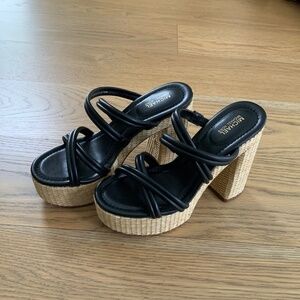 Michael Kors Corrine Platform Sandals Size 6